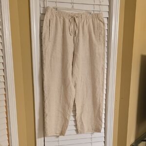 Islander Cream Wide Leg Jumpsuit with Relaxed Fit